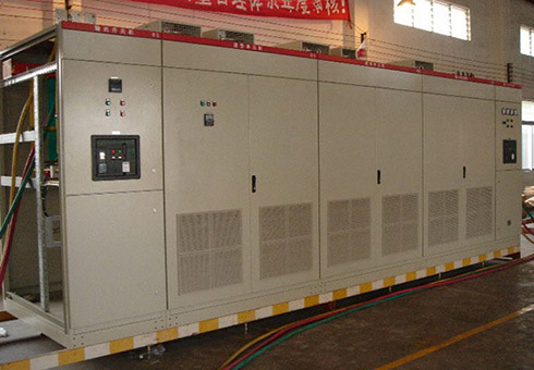 2X1600KVA變頻岸電電源項目在江蘇熔盛重工集團有限公司投入使用
